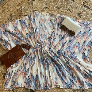 LOVESTITCH cinched waist top